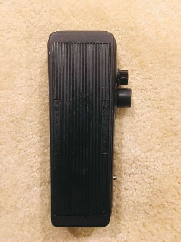 Extremely Rare Jim Dunlop Octave Wah GCB-95O Crybaby Black | Reverb