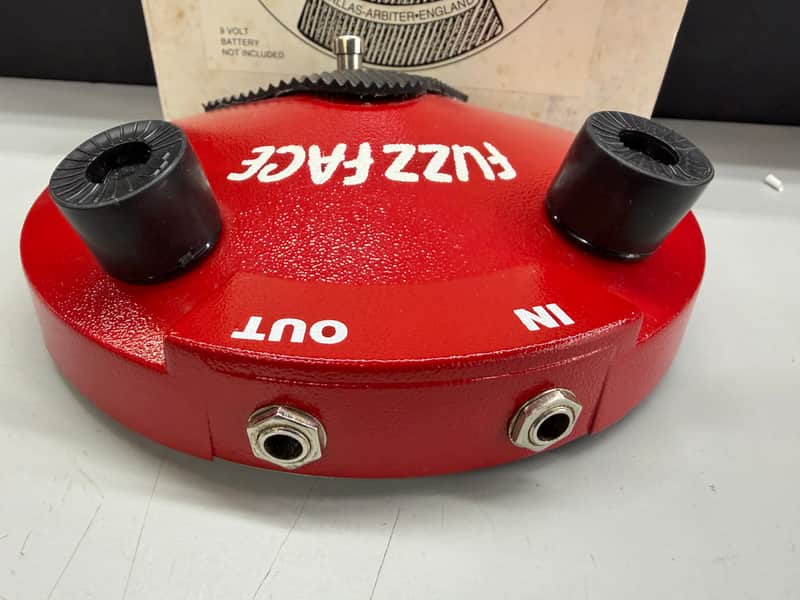 Dunlop JHF2 Jimi Hendrix Signature Fuzz Face In Box NKT 275 1990