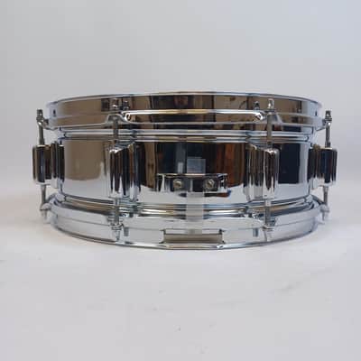 *Rogers 60s COB Dayton Powertone Snare Drum 5x14"Chrome Brass Script Vintage* imagen 2