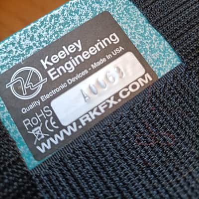 Keeley Monterey Rotary Fuzz Vibe 2016 - Present - Blue / Graphic image 4