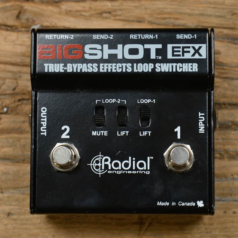 Radial BigShot EFX True-Bypass Effects Loop | Reverb