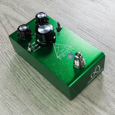Jackson Audio Prism Buffer Boost Preamp EQ Overdrive Guitar Effects Pedal Green image 3