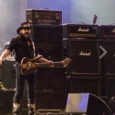 Marshall Stack Ex Motorhead , Lemmy 1970s Black image 5