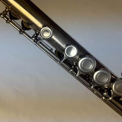 Armstrong USA 104 student C flute JUST SERVICED plays perfectly image 19