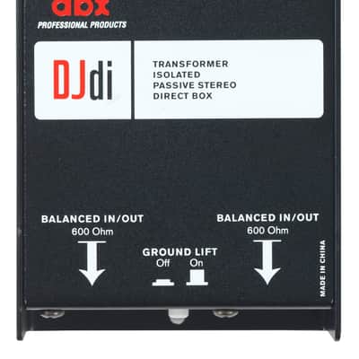 dbx DJD1 2-Channel Passive Direct Box image 2
