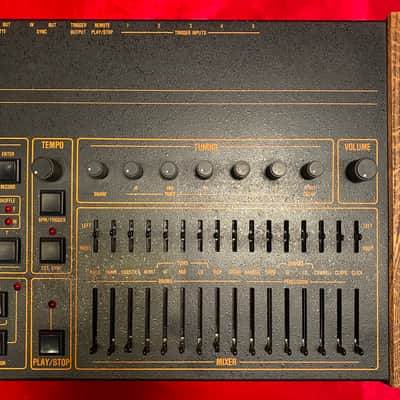 Linn LinnDrum LM2 1980s with Road Case and Original Documents image 4