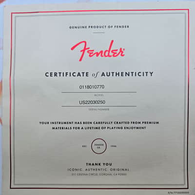 Fender American Ultra Limited Edition 2022 - Umbra Burst image 14