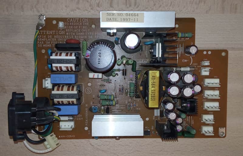 Power supply board for Ex5 / Ex5r / Ex7 (220_240V) image 1