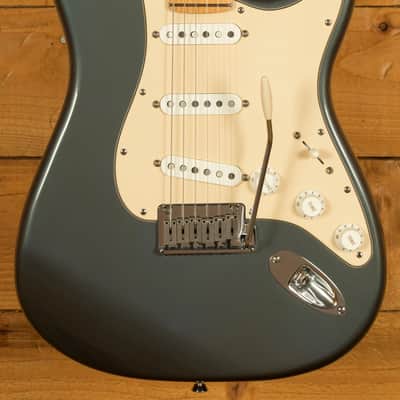Fender American Series Stratocaster - Maple - Charcoal Frost Metallic *Used* image 10
