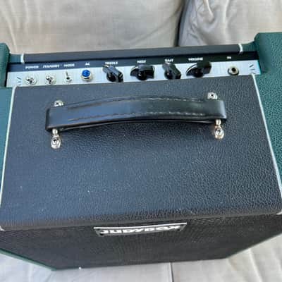 JUDYBOX 18-watt amp "DS Special" -First JUDYBOX amp made by Al Nelson 2003, Green & Black tolex image 3