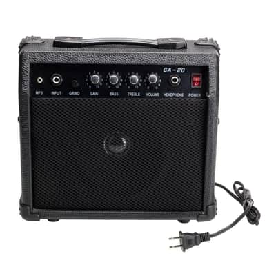 🎸+Amp! Unmarked E Style F Series Electric Guitar +W'hammy/Tremolo 2 Humbuckers +Soft Case/Gig Bag +Strap +Cable!🎸 image 7