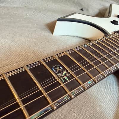 B.C. Rich Warlock Extreme White Electric Guitar image 14