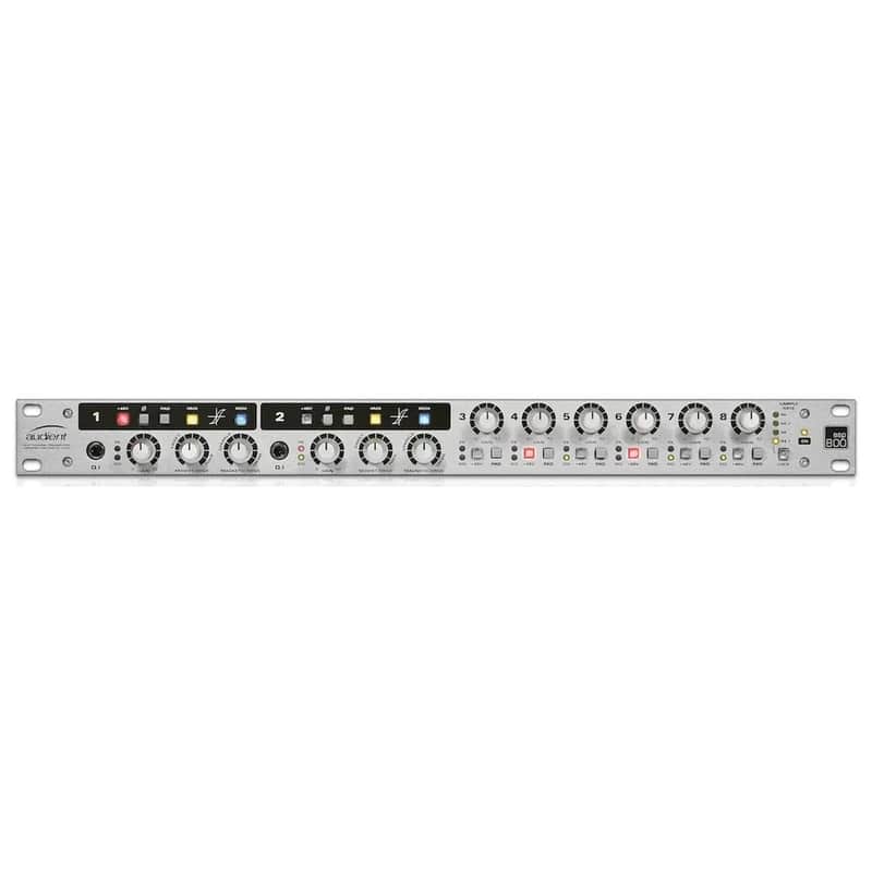 Audient ASP800 8-Channel Mic Preamp and ADC - HMX and IRON Color, ADAT Out image 1