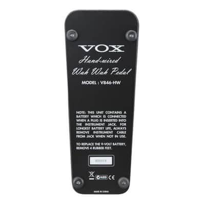 Vox V846HW Hand-Wired Wah image 2