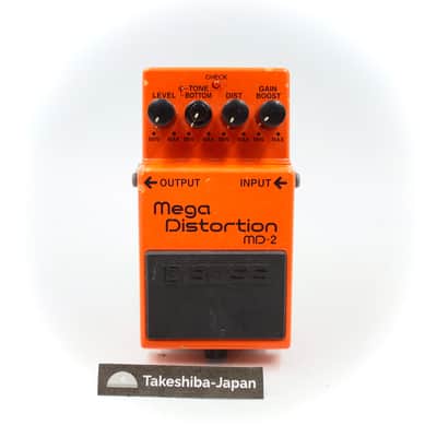 Boss MD-2 Mega Distortion Guitar Effect Pedal IW79283 image 1