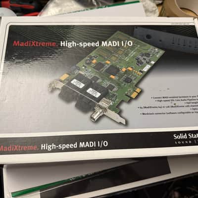 Solid State Logic MADIXtreme 128-Channel PCIe Interface Card 2008 - 2016 - Green image 1