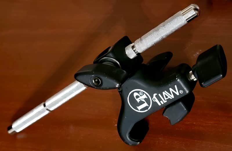 Latin Percussion - LP - Claw Black W/ Post *USED* Cowbell Percussion image 1