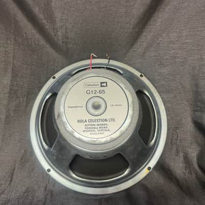 Celestion G12-65 Speaker 15 ohms 12" Made in England image 1