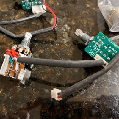 Epiphone Wiring harness push pull pots w/quick connect image 3