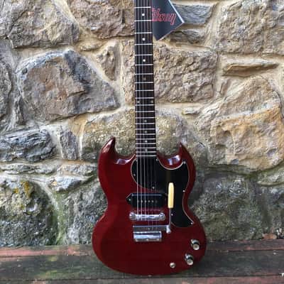 Gibson SG Junior With Vibrola 1966 - Cherry image 2