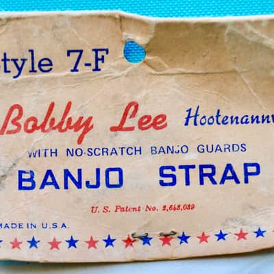 1960s Bobby Lee F-7 Banjo or Guitar NOS Strap image 2