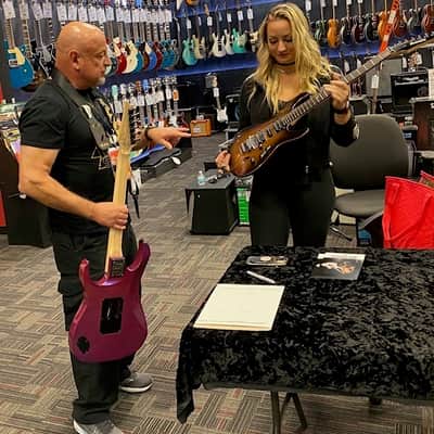 Ibanez RG550-PN Genesis Collection 2017 - Present Signed by Nita Strauss/+signature pickups image 10