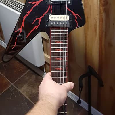 FireFly Dimebag Darrell Blood Bolt Tribute 6 String Electric Guitar image 10