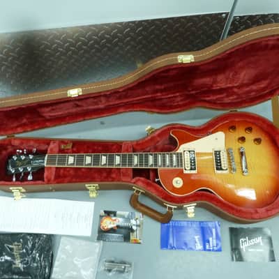 NEW! Gibson Les Paul Traditional Pro V Gloss 2021 AAA Flame Top Cherry Burst USA Case Papers_158 image 1