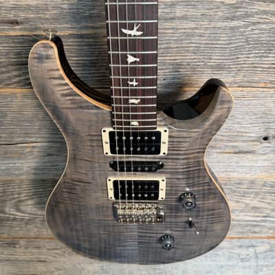 PRS CE 24 Special Limited Edition Electric Guitar (1500 Made) - Faded Gray Black image 2