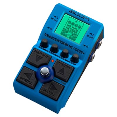 Zoom MS-70CDR+ MultiStomp Stereo Multi-Effects Pedal with 149 Effects image 5