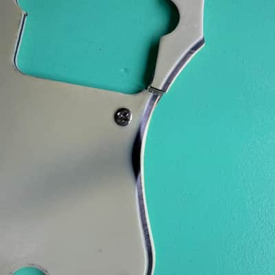 Fender Jazzmaster green nitrate pickguard-real deal! Early 60s image 6