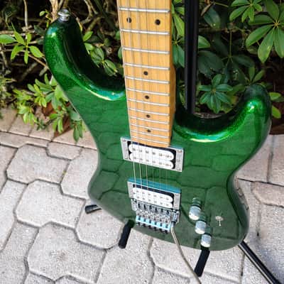 Kramer Limited Edition Pacer Electric Green Sparkle Guitar 2016 image 6