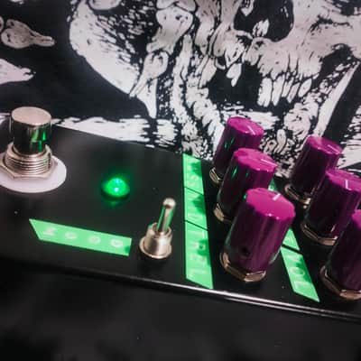 Wipeout FX Modet T preamp overdrive/distortion 2025 - Black/green/purple image 6