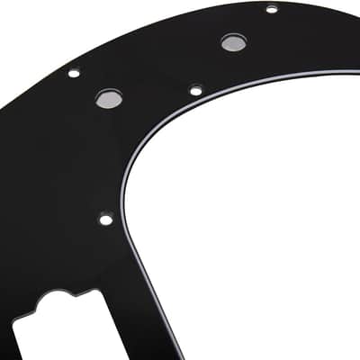 1Pcs 13 Hole P Bass Pickguard Guitar Scratch Plate Pick Guard Compatible with 4 String USA/Mexican Standard Precision Bass Part (3Ply Black) image 4