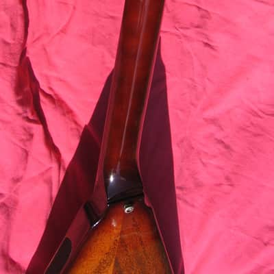 Gibson Epiphone FLYING V BASS GUITAR 1998 BROWN one off custom factory color, 51st & ONLY ONE made! image 10