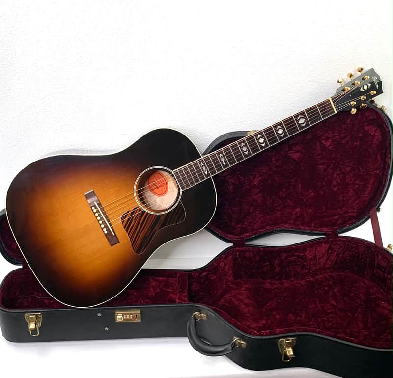 Gibson Custom Shop Advanced Jumbo BIRDSEYE Limited Edition 2007 - Burst image 1