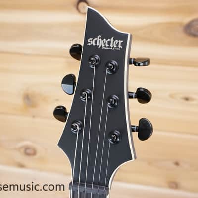 Schecter C-1 SLS Elite Evil Twin - Satin Black image 13