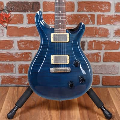 PRS Custom 22 Flame Maple 10 Top Whale Blue 1999 w/OHSC image 1
