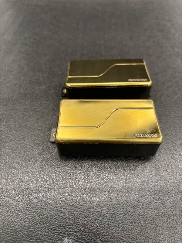 Fishman PRF-MHB Fluence Modern 3-Voice Humbucker Pickup Set 2025- Gold image 1