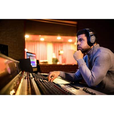 Austrian Audio HIX65 Open-Back Reference-Grade Headphones, Black image 9