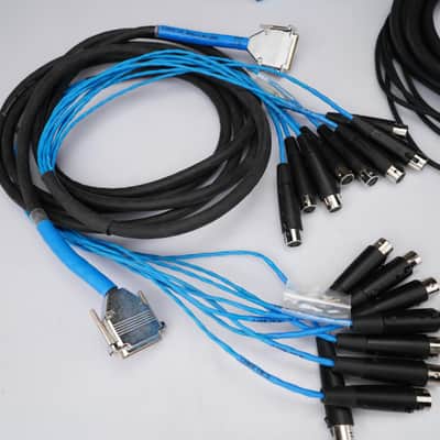 Switchcraft PT16TRS2DB25 1/4" TRS - DB25 Panel w/ Mogami Gold Cables! #58825 image 12