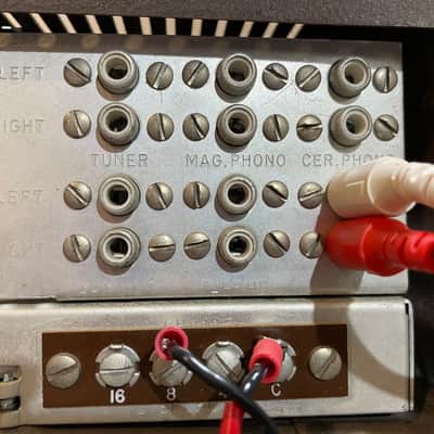 Vintage Knight Tube Integrated Stereo Amplifier 1950's Mullard Tubes image 5