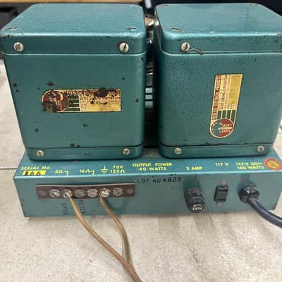 Altec 350 Pair Tube Amplifiers image 6