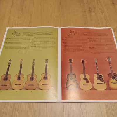 Vintage 1970 Greco Acoustic and Electric Guitars Catalog! Rare, Original Case Candy, Paperwork! image 2