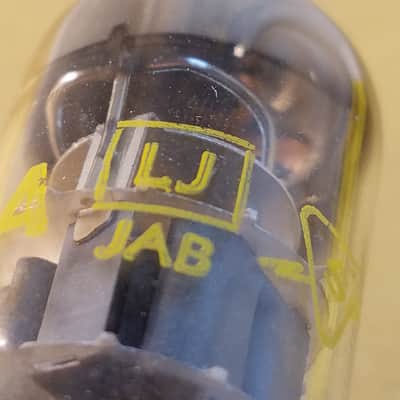 Sylvania Matched Pair (2) 6922 premium tNOS AT1000 TESTED Vacuum Tubes Gold pins rare D getter E88CC dual triode or GB6DG8 1963 image 9