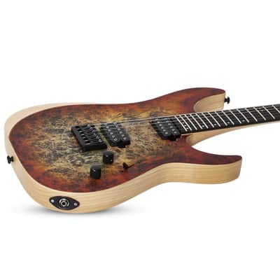 Schecter Reaper-6 2019 - Present - Satin Inferno Burst image 3
