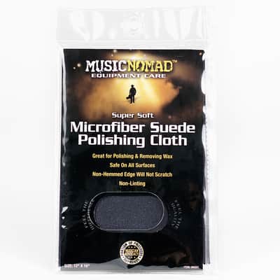MusicNomad Microfibre Suede Polishing Cloth image 2