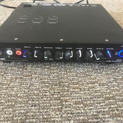 Gallien Krueger MB Fusion 800 Ultra-Light 800W Tube Preamp Bass Head w/ Foot Switch. Sale Benefits Music Education Nonprofit! image 1