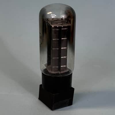 1950s Sylvania 5U4GB Vintage Black Plate Side Getter Rectifier Tube! T399 image 5