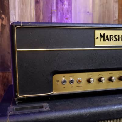 Marshall 1965 JTM45 Head & 1966-1968 1960B Cabinet with 20W Celestions & Bluesbreaker Cloth Early-Mid 1960's image 6